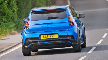 Alpine A290 UK - dynamic rear